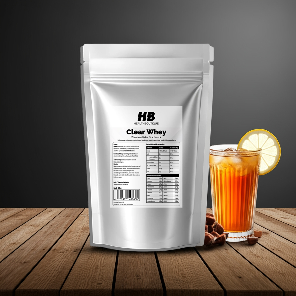 Clear Whey Protein Eistee Zitrone - 500g