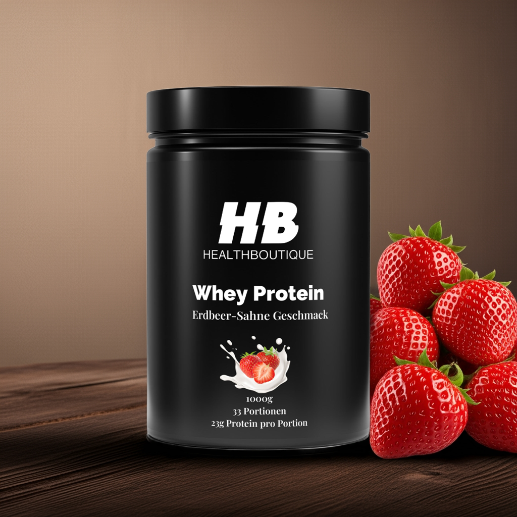 Premium Whey Protein Erdbeere - 1.000g
