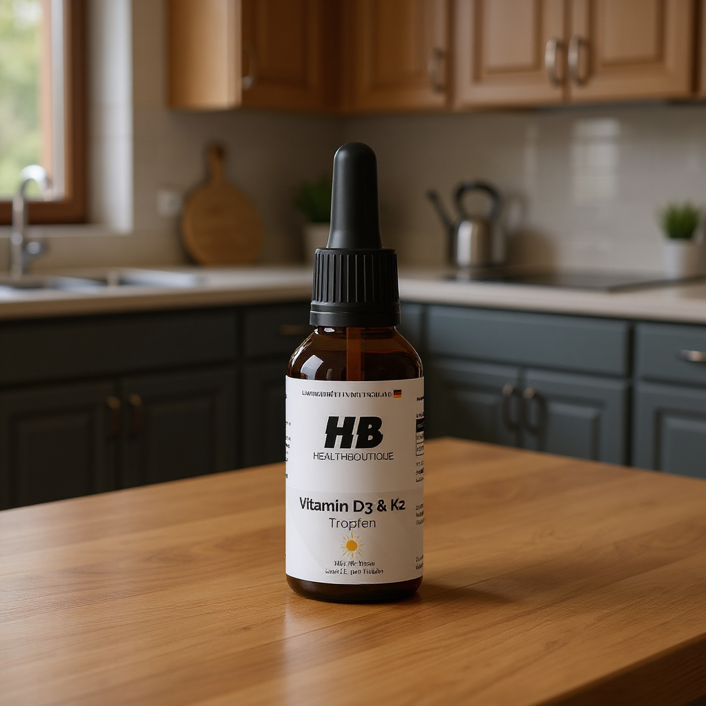 Vitamin D3 + K2 - 1.700 Tropfen (1.000 I.E.) - 50ml