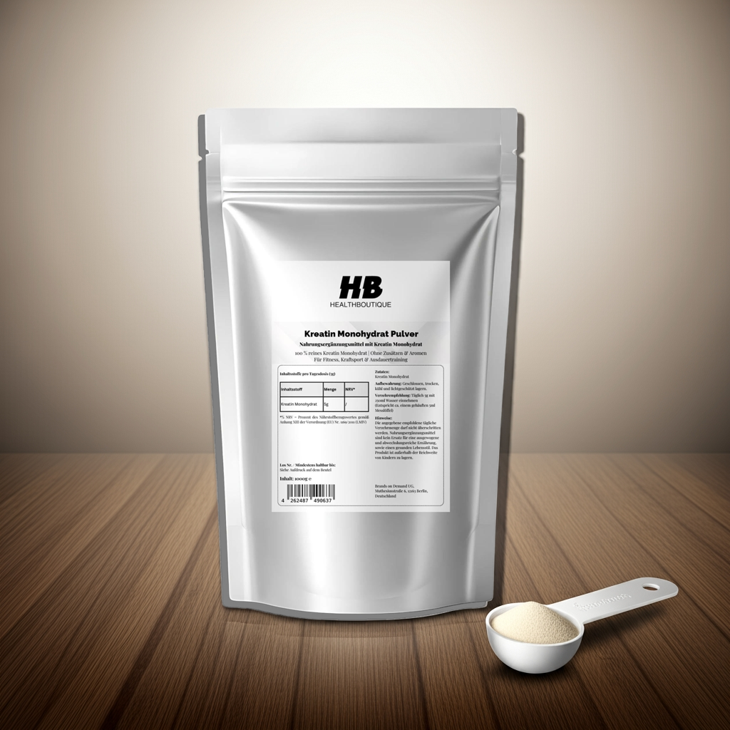 Kreatin Monohydrat - 1000g Doypack